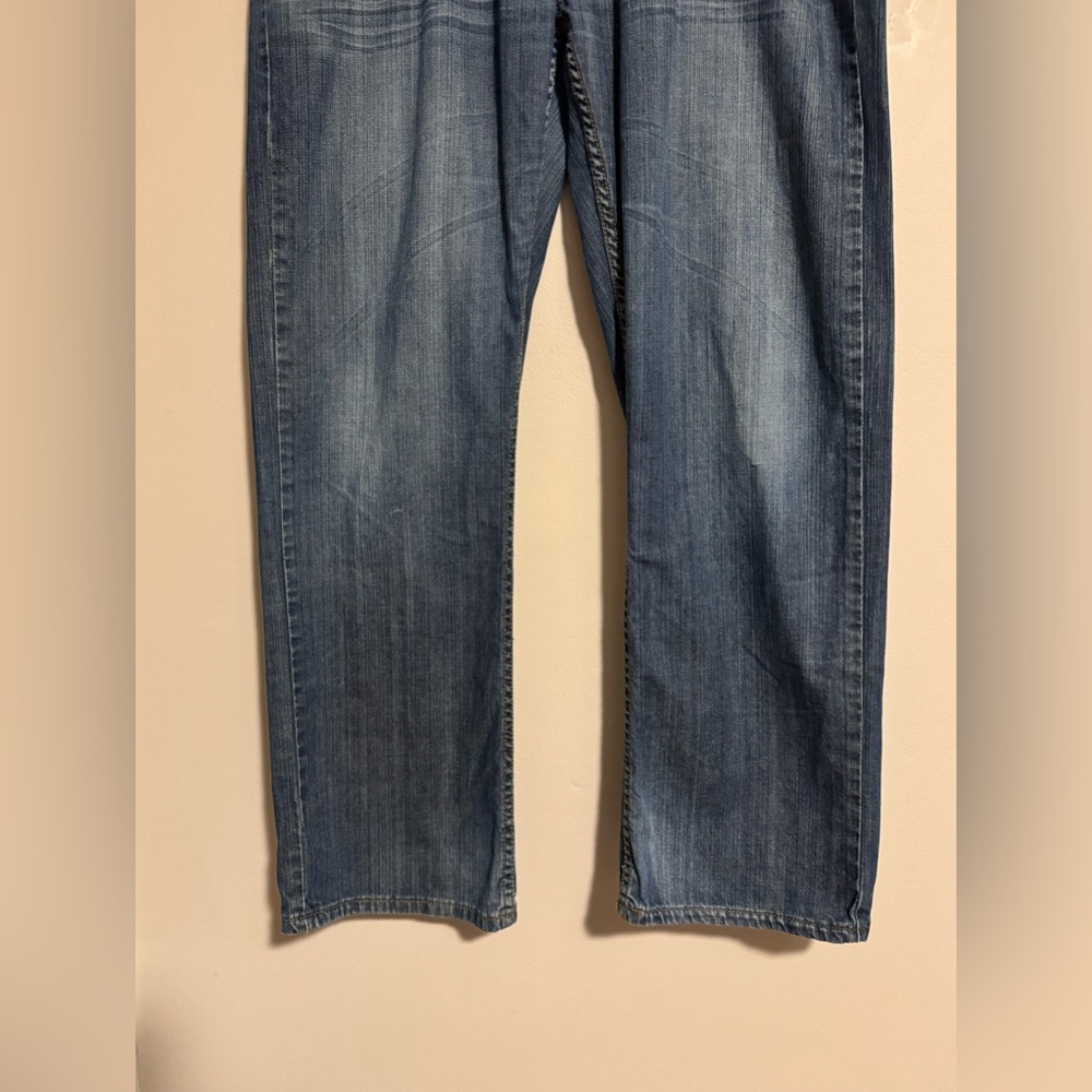 EUC Urban Pipeline Slim Straight Blue Jeans size 36/30 - Picture 3 of 8